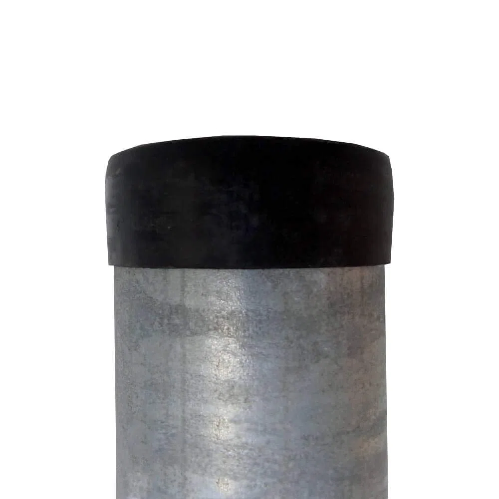 BIGPACK 5 x Rohrpfosten zum Einbetonieren, Ø 6 cm, Länge 2,5 m, aus Stahl, Art.-Nr. 610390 | Schilder Pfosten | Stahlrohrpfosten