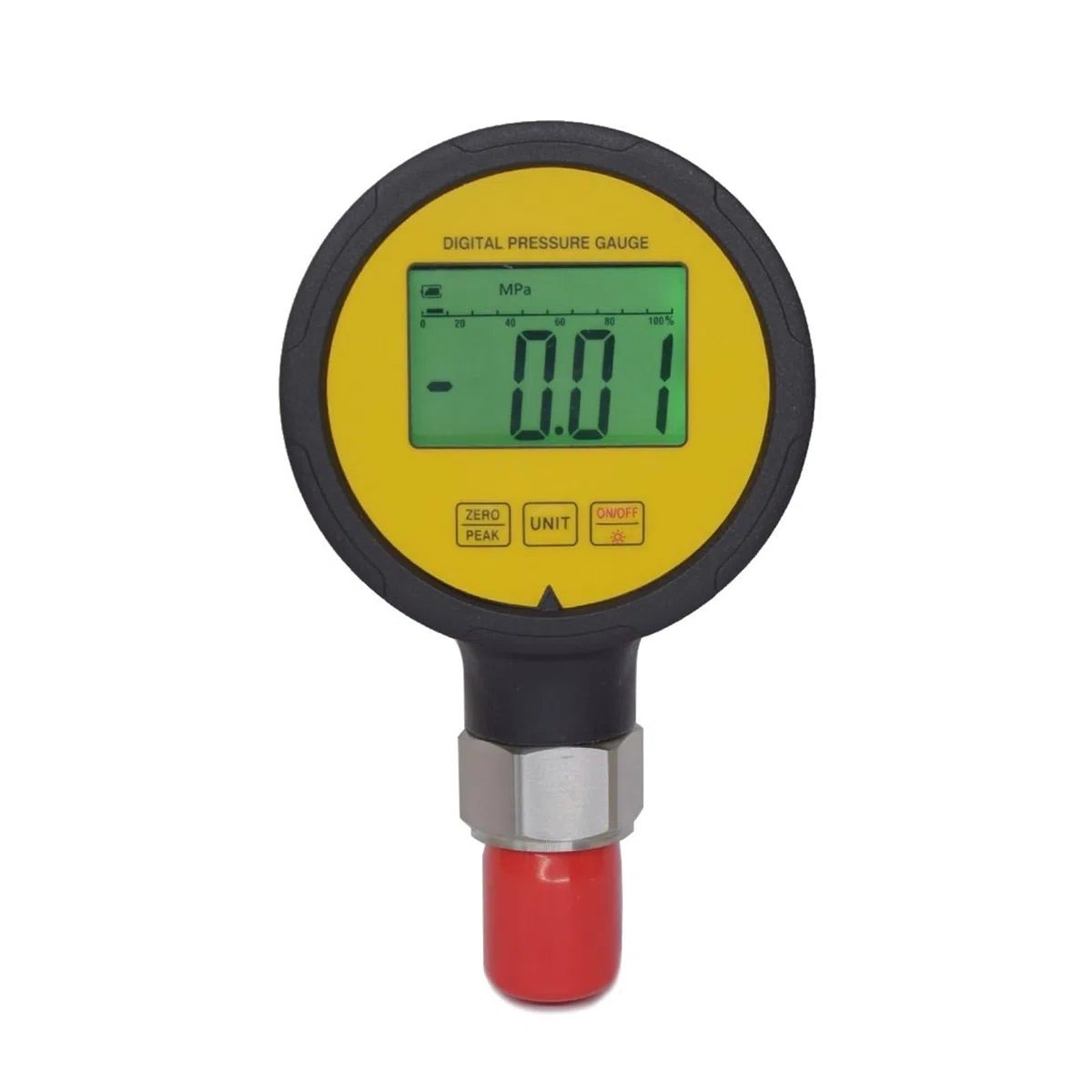 Präzisions-Digital-Manometer, 600 bar Hydraulik-Manometer-Kit G1/4 Genauigkeit 1% for Komatsu-Baggerkupplung(400cm Cable)