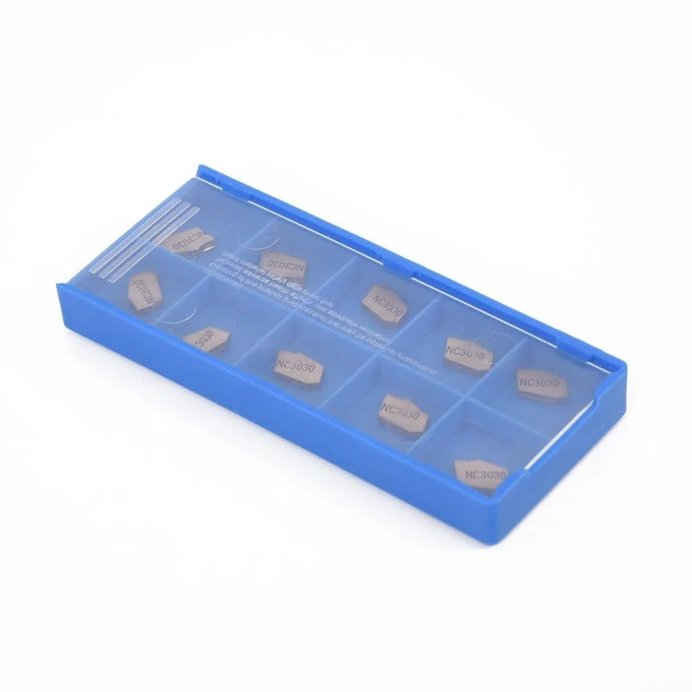 Besttoolifes Hartmetall-Nuteinsätze für CNC-Metallbearbeitung, 2 mm Breite, Trenn-Drehwerkzeug, Wendeschneidplatten, kompatibel mit SPB26-2 und ZQMX2N11, Ersatz,
