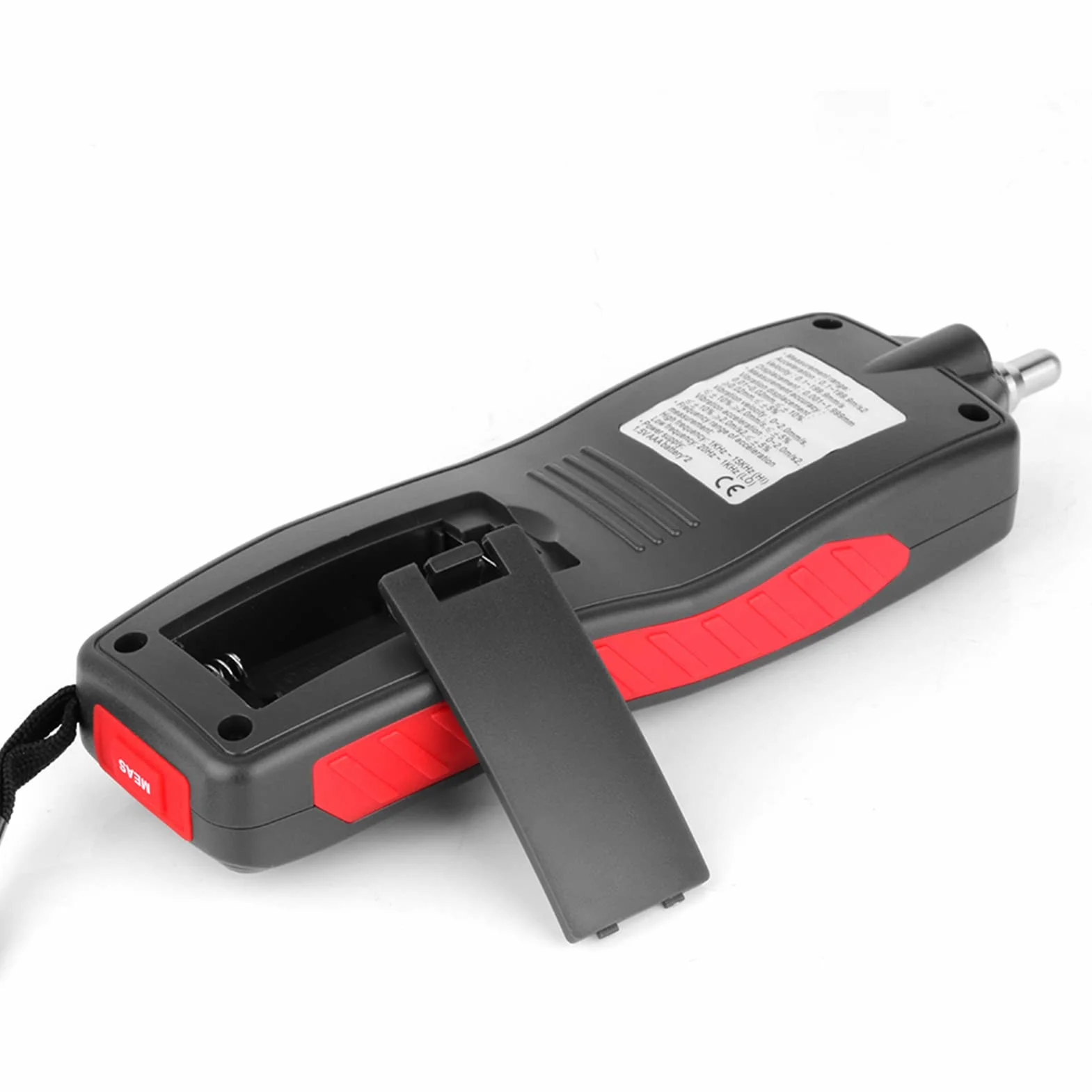 Jadeshay WT63B Vibrationsmesser, Digitales Vibrationsmessgerät, Handvibrometer, Beschleunigungsgeschwindigkeits-Verschiebungstester