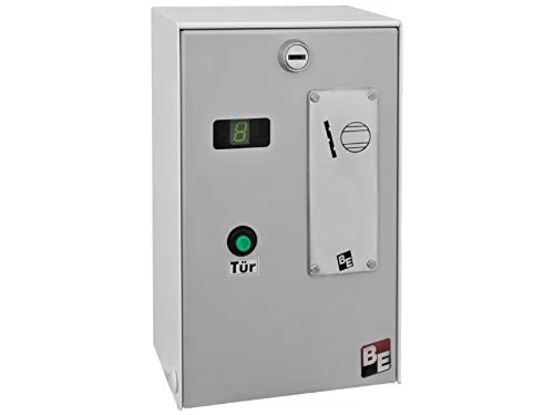 BECKMANN Münzautomat für Wertmarken, mit Türentriegelung, Zeiteinstellung und Wertmarkenprüfer