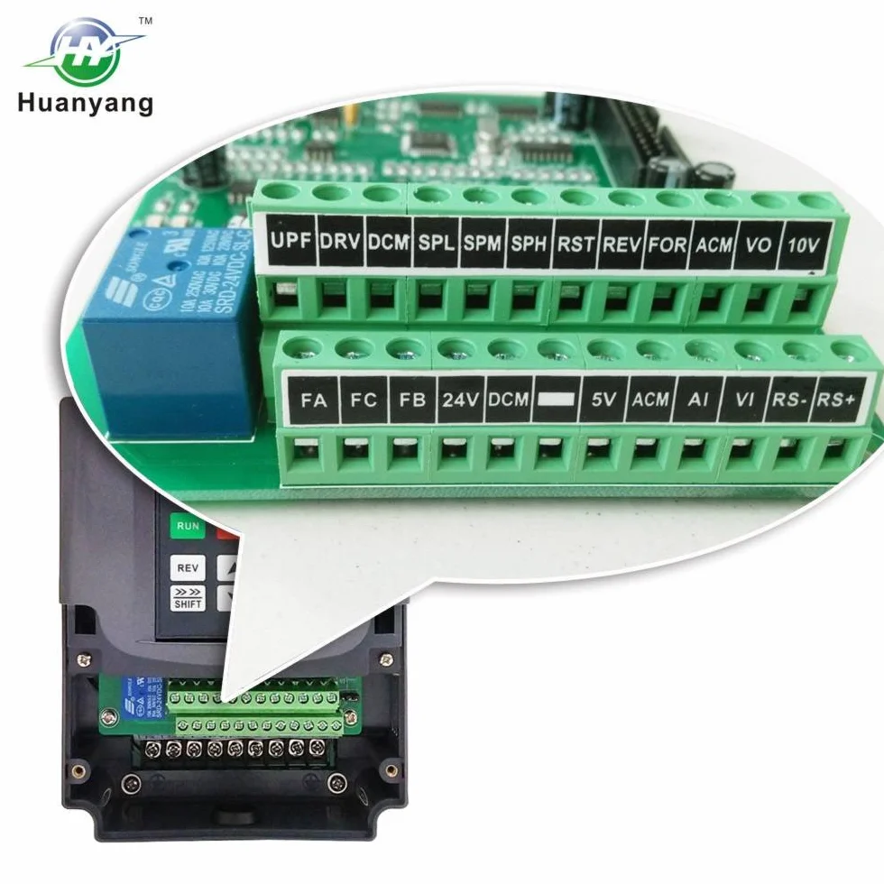 Frequenzumrichter (VFD),Computerized Numerical Control (CNC),der Motor Inverter Konverter,für Spindelmotor,Kontrolle der Geschwindigkeit,Huanyang HY –Serie (380V/1.5KW)