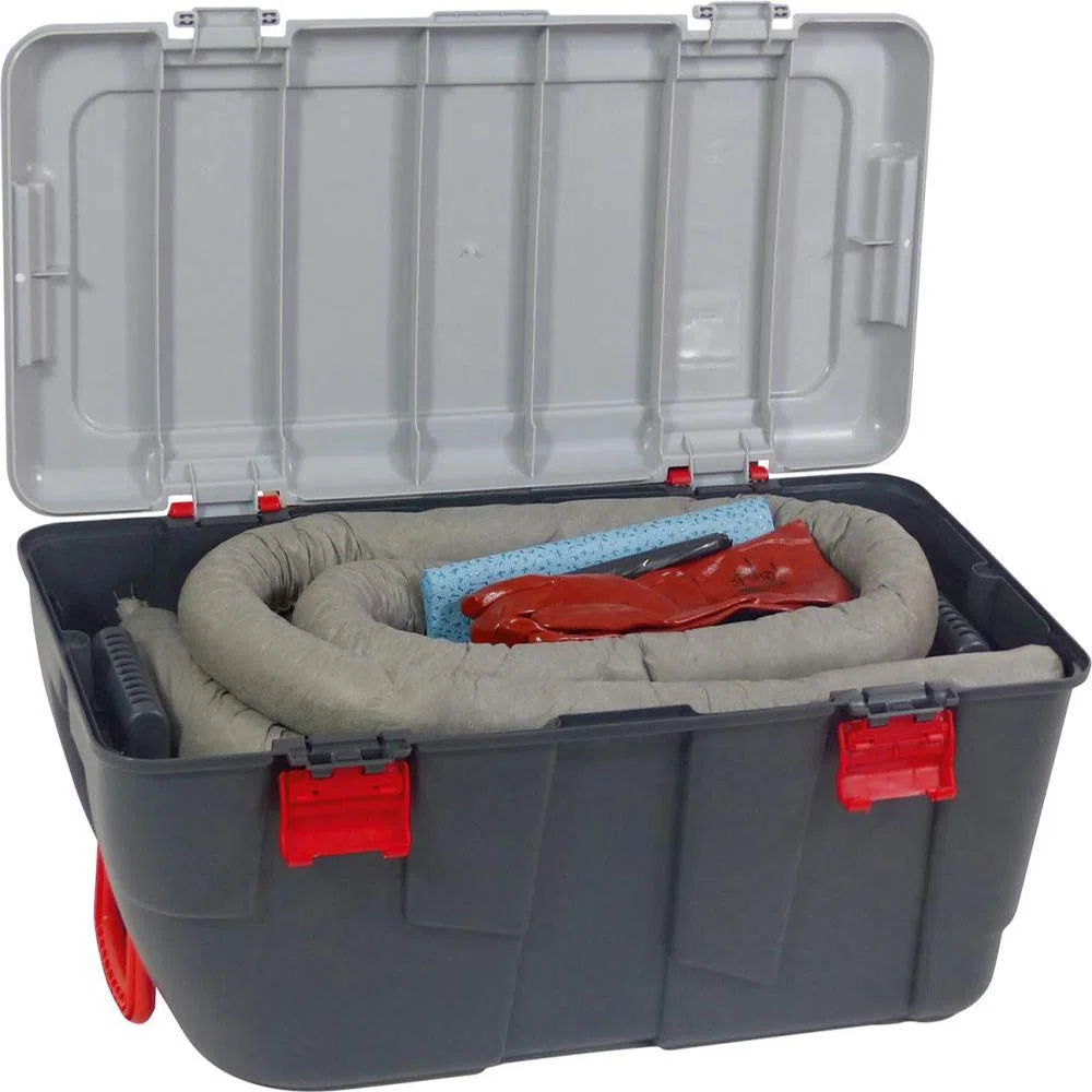 Schoeller KGE1 Universal-Notfallset, PE-Koffer ziehbar, Aufnahme, 75 L