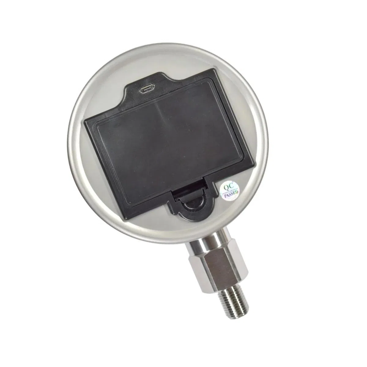 Digitales Manometer aus Edelstahl, Druckkalibrierungsmessgerät mit LCD-Anzeige, Genauigkeit 0,1(0-2.5Mpa)