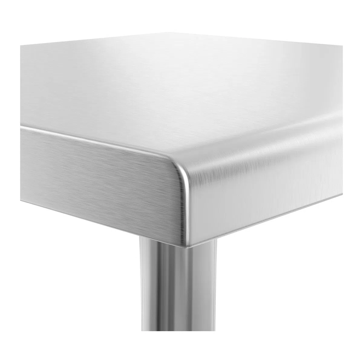Royal Catering RCAT-90/60-NW Edelstahltisch Fläche 90 x 60 cm Tragkraft 250 kg Ebenen 2 Grilltisch Outdoor Küchenmöbel