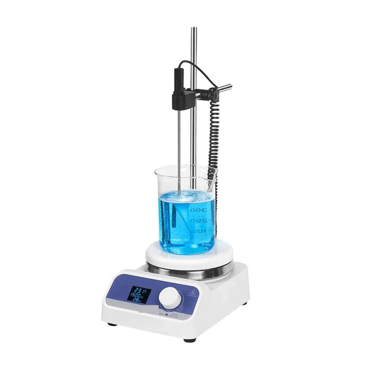 Laborheizung Magnetrührer Heizplatte Laborrührer Digitalanzeige Thermostatmischer Laborausrüstung 1L 5L 1500rpm(SP-280H)