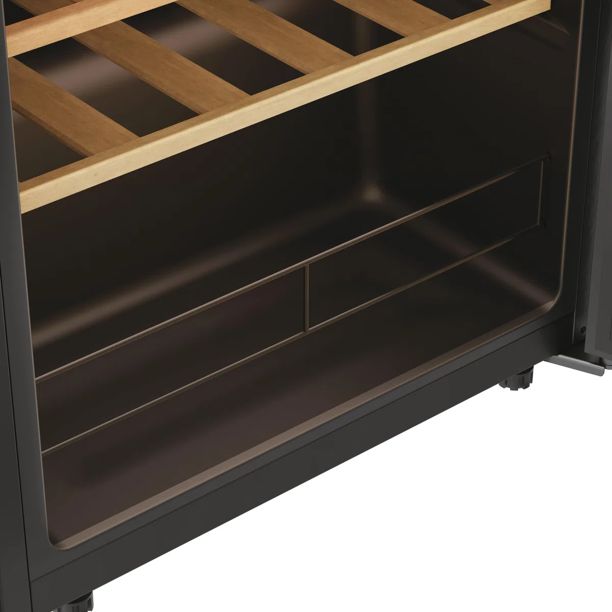 Candy CWC034 Weinkühlschrank für 34 Flaschen, Schwarz, Energieklasse G