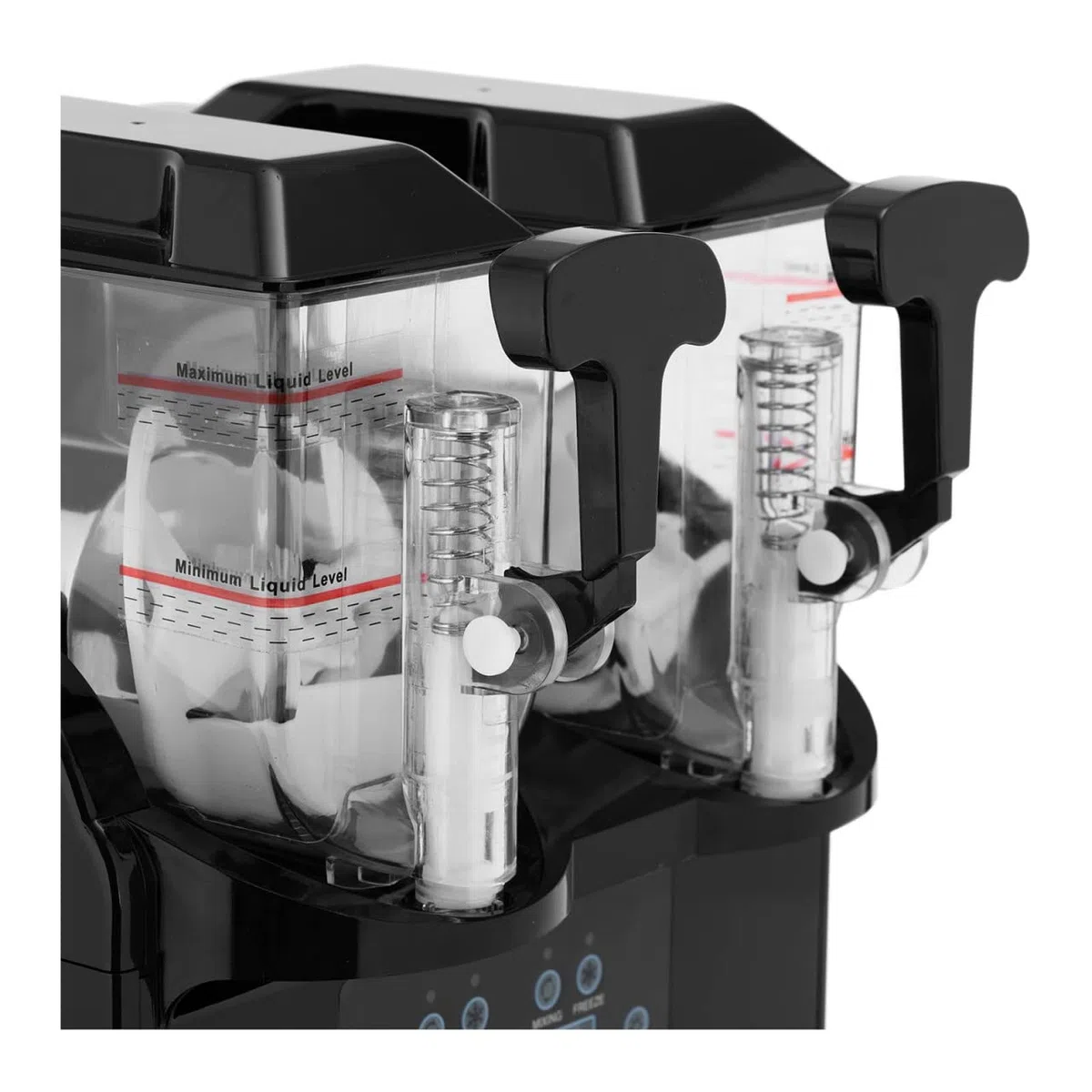 Royal Catering RCSL 2/3 Slush-Maschine 2 x 3 l digitales Bedienfeld Slush-Eismaschine Slushy Maker Slush Ice Maschine