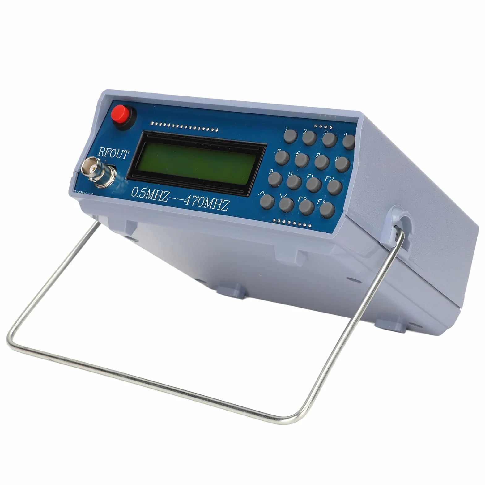 0,5 MHz Bis 470MHz Signal Generator, FM Radio Intercom Signal Generator Zähler, -70 Bis 132dB Frequenz Messer Tester für Luftfahrt/drahtlose Kommunikation/Fertigung