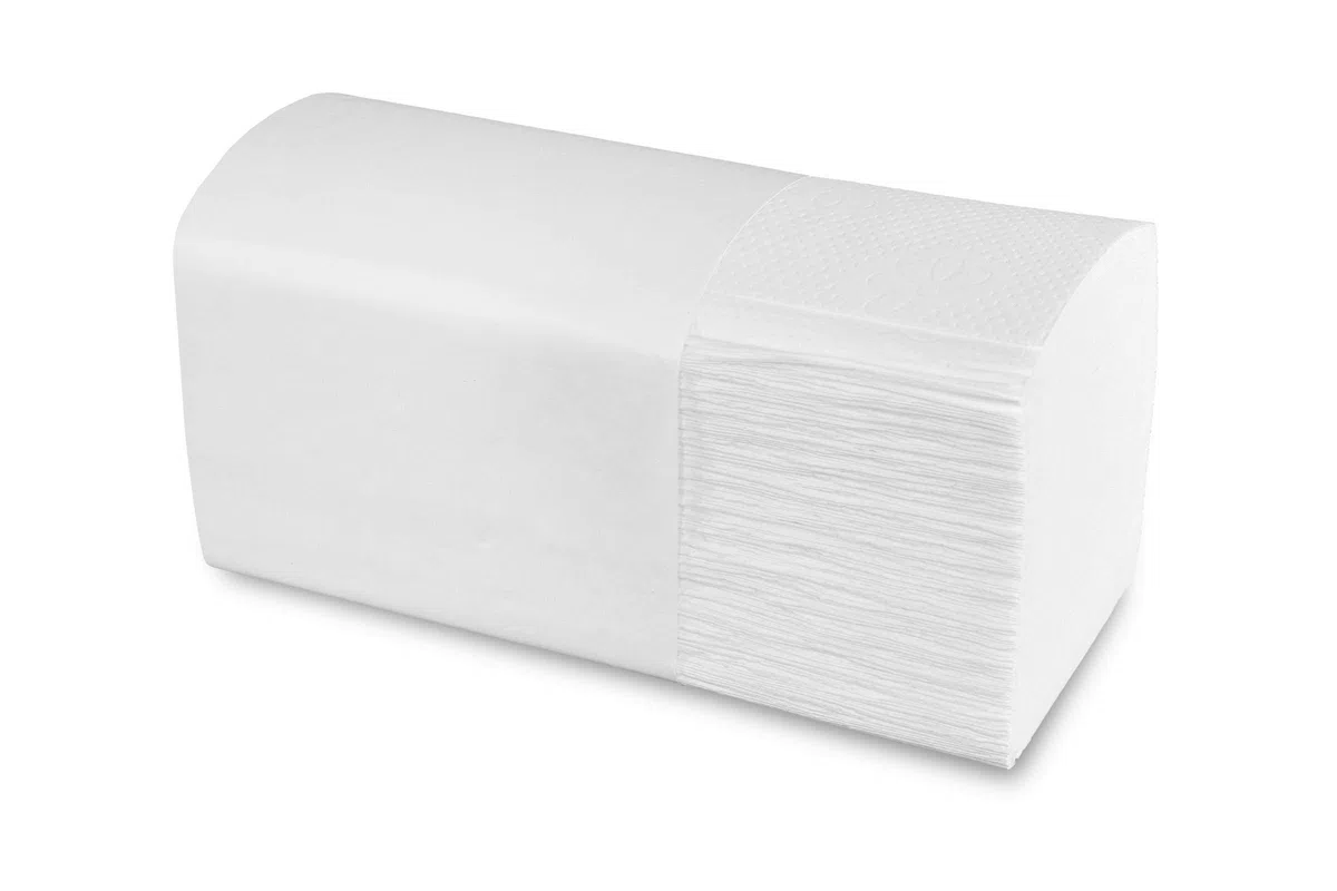 Hypafol Papierhandtücher für Spender | Zellstoff hochweiß, 2-lagig, 25 x 23 cm | 9.000 Blatt verpackt in 36 x 250 Blatt | praktischer V-Falz für Handtuchspender in Toiletten, Büros, Praxen und Studios