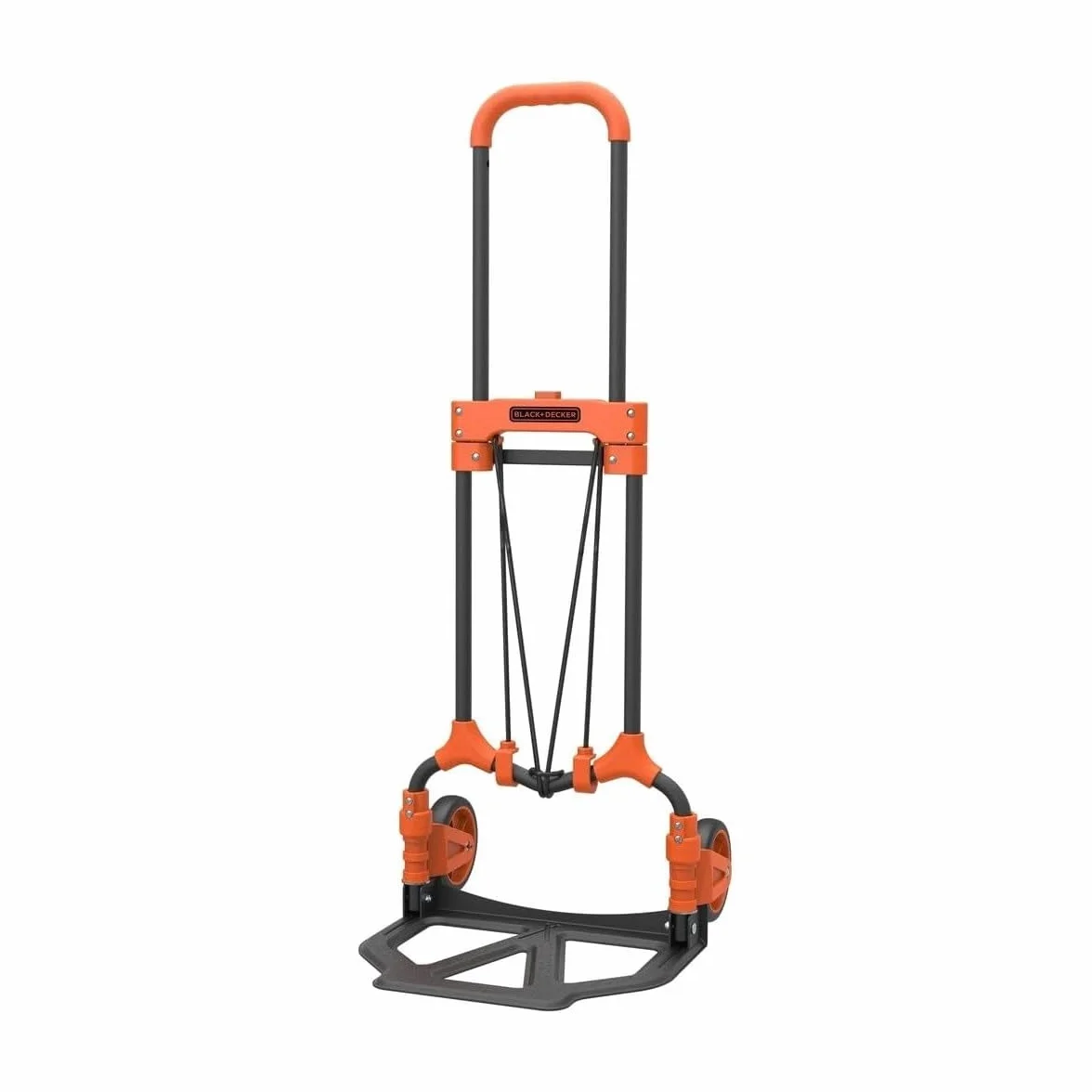 BLACK+DECKER Faltbare Sackkarre BXWT-H200 - Zusammenklappbarer Transportwagen - Mähwagen - Leichtgewicht - 65 Kilo Nutzlast
