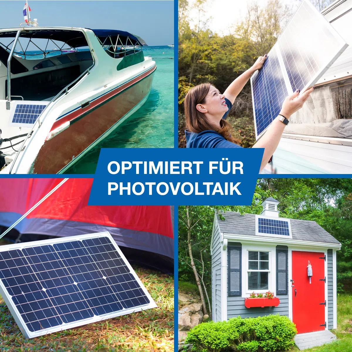 BIG Solarbatterie 12V 280Ah C100 (Versorgungsbatterie) - Professional Solar DC Batterie (12 Volt) für Photovoltaik-Inselanlage & Solaranlage für Wohnmobil, Gartenhaus, Camping & Co.