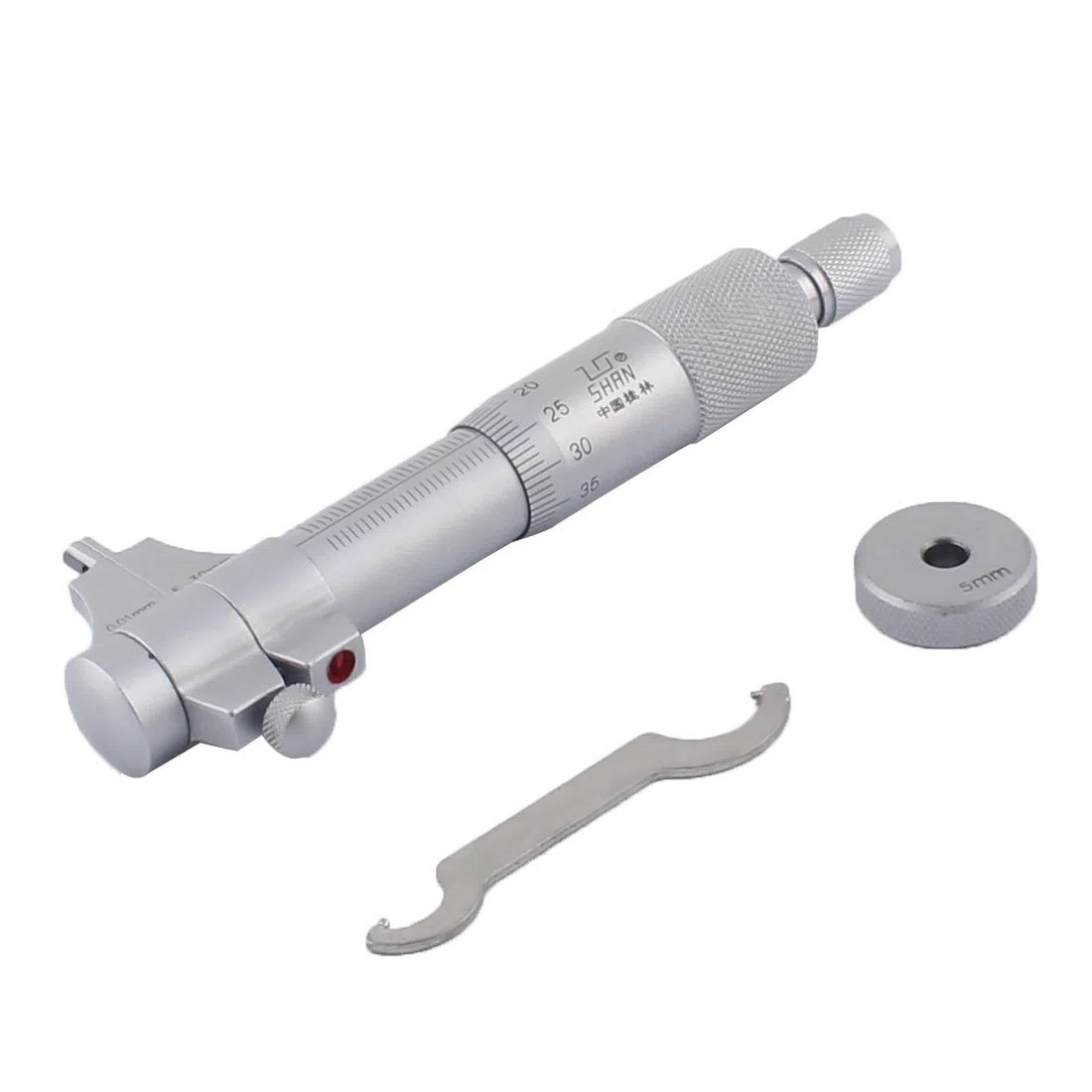 Aexit 5–30 mm 0,01 Graduation Gewerbe, Industrie & Wissenschaft Digitale interne Mikrometer W 20 mm Test & Messung Kalibrierung Ring