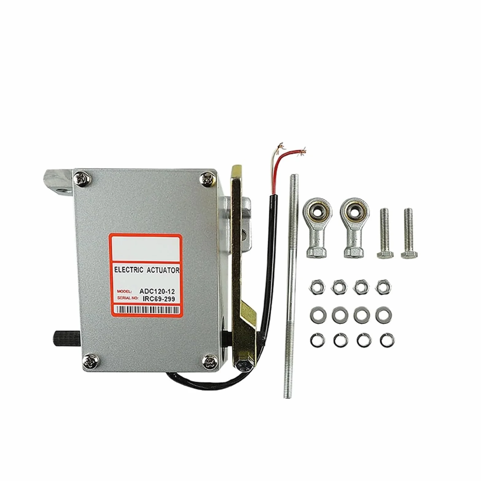 Generator Controller Dieselmotor-Stellantrieb ADC120 12 V 24 V for elektrischen Drehzahlregler-Stellantrieb for Dieselgenerator (Color : ADC120, Size : 24V)
