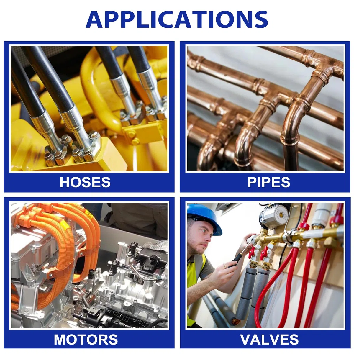 JIC und ORFS Master Industrie-Hydraulikkappe und Stopfen, Schlauch- und Rohrverschraubungs-Set, Kappe und Stecker, Präzisionsgewinde in ORFS-Größen 4, 6, 8, 10, 12, 16, 20, 24 und 37 °