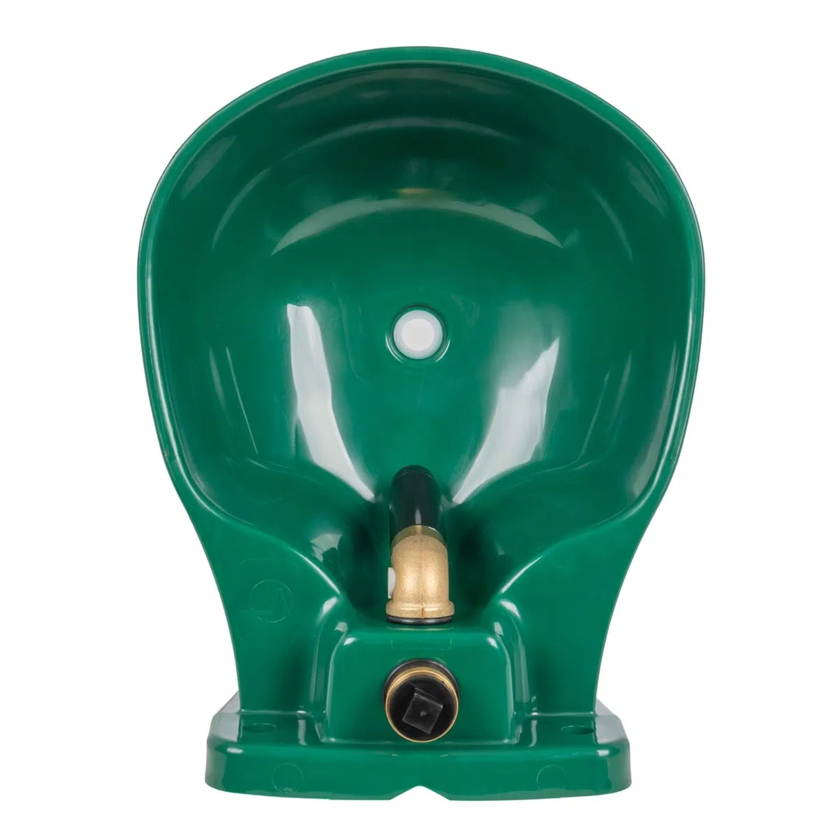 VOSS.farming beheizte Tränke Thermo P25-24V Plus, 72 Watt, 24V, automatisches Thermostat, Spezialkunststoff, Frostschutz Pferd Rind Pferdetränke Rindertränke Selbsttränke