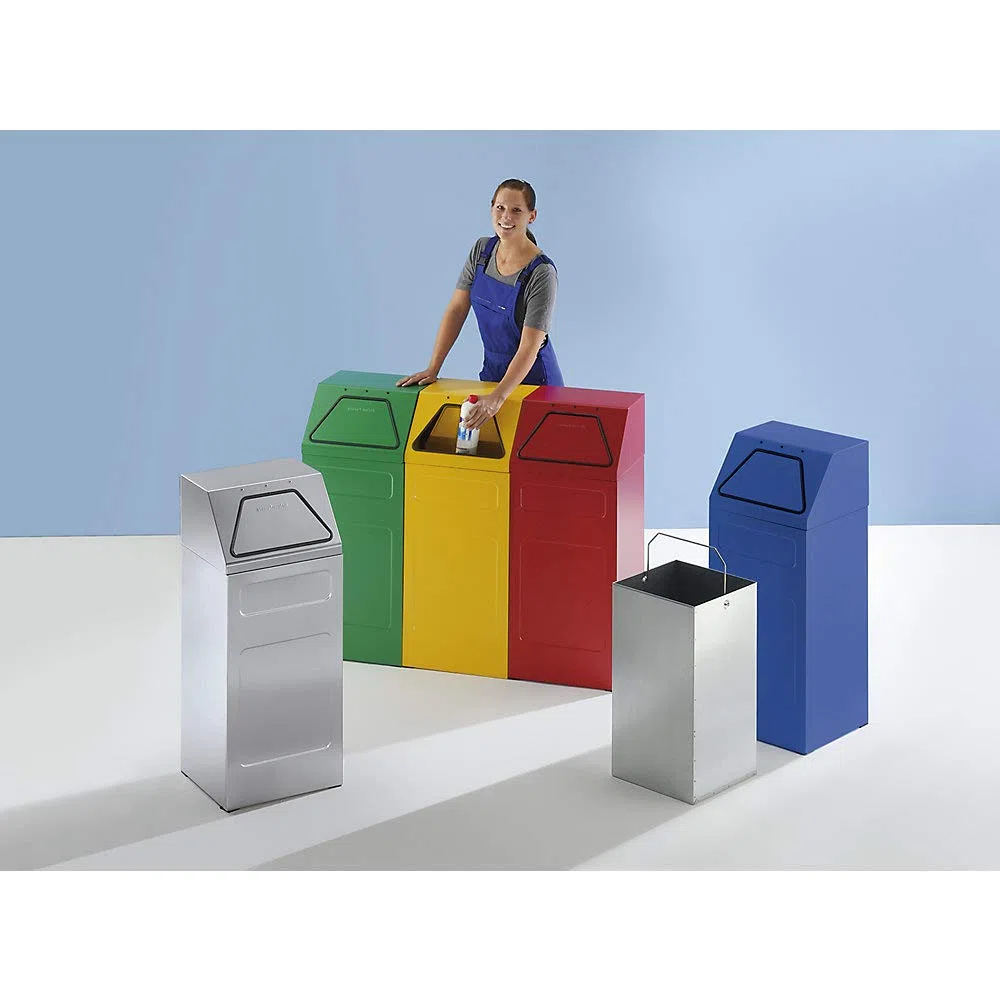 Behälter zu trennen Materialien, 65 Liter, grün