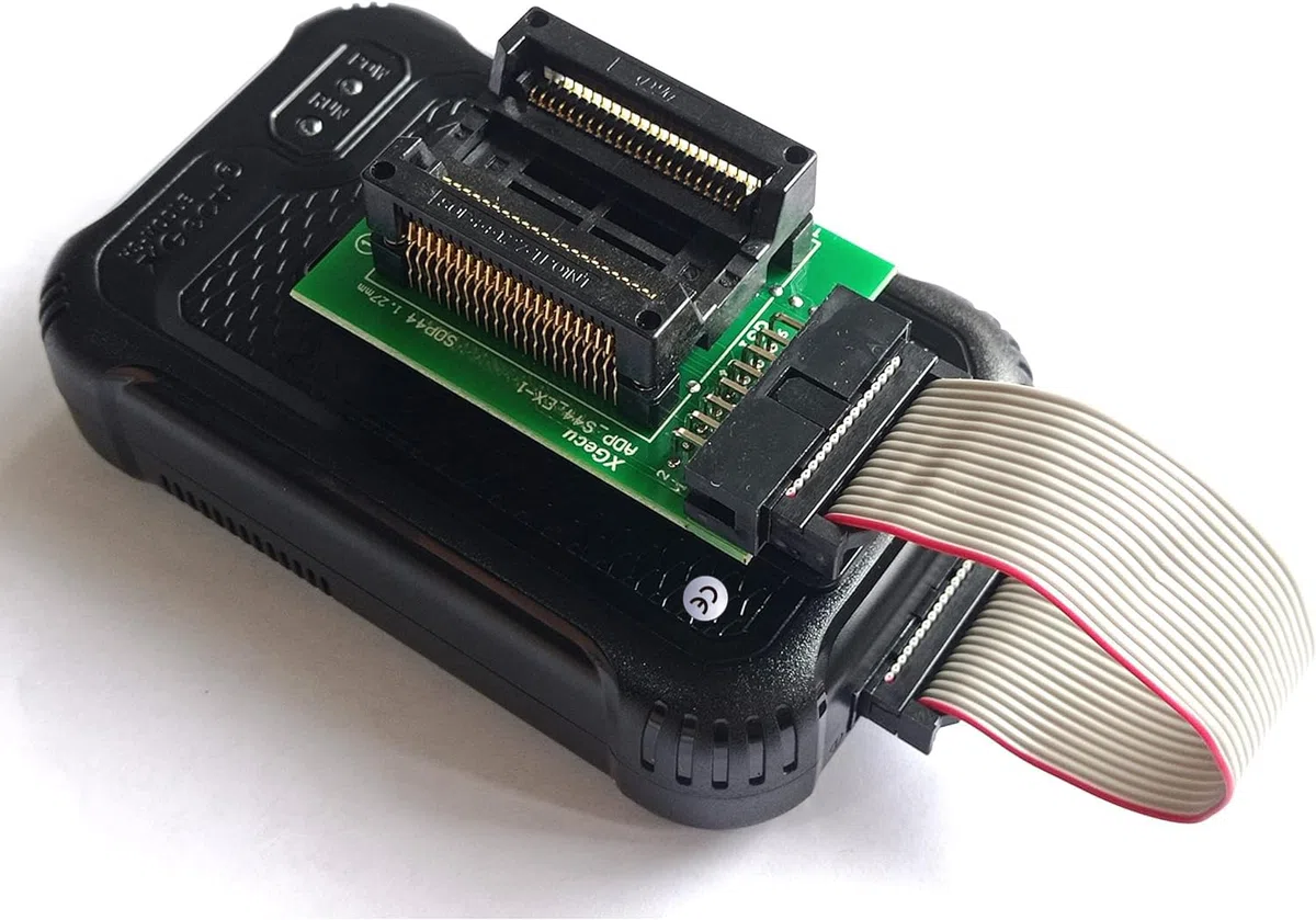 T48 Programmer 22 Adapters for with Xgecu T48 TL866II Plus Upgraded USB EPROM Flash BIOS chip Socket nand mcu AVR IC Programmer