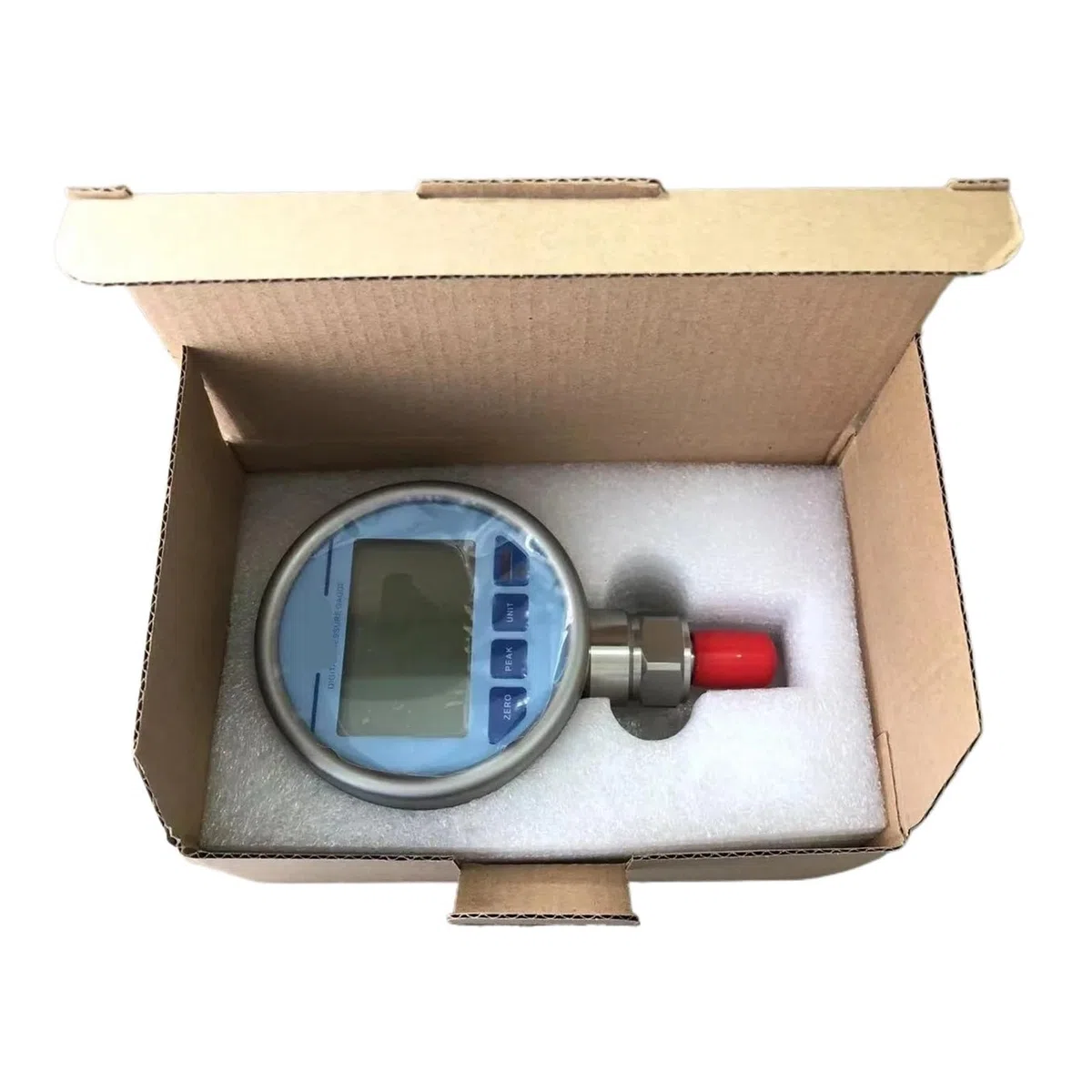 Präzisions-Digital-Manometer, Genauigkeit 0,2% Manometer LCD-Hintergrundbeleuchtungsanzeige for Öl-Wasser-Hydraulik-Manometer(-100-250Kpa)