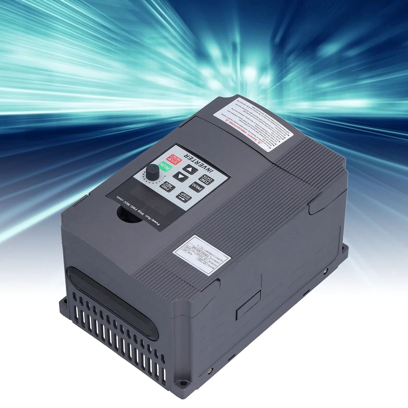 Frequenzumrichter VFD 2.2KW 220V Einphasen Universal Frequenzumwandler zur Steuerung der Motordrehzahl