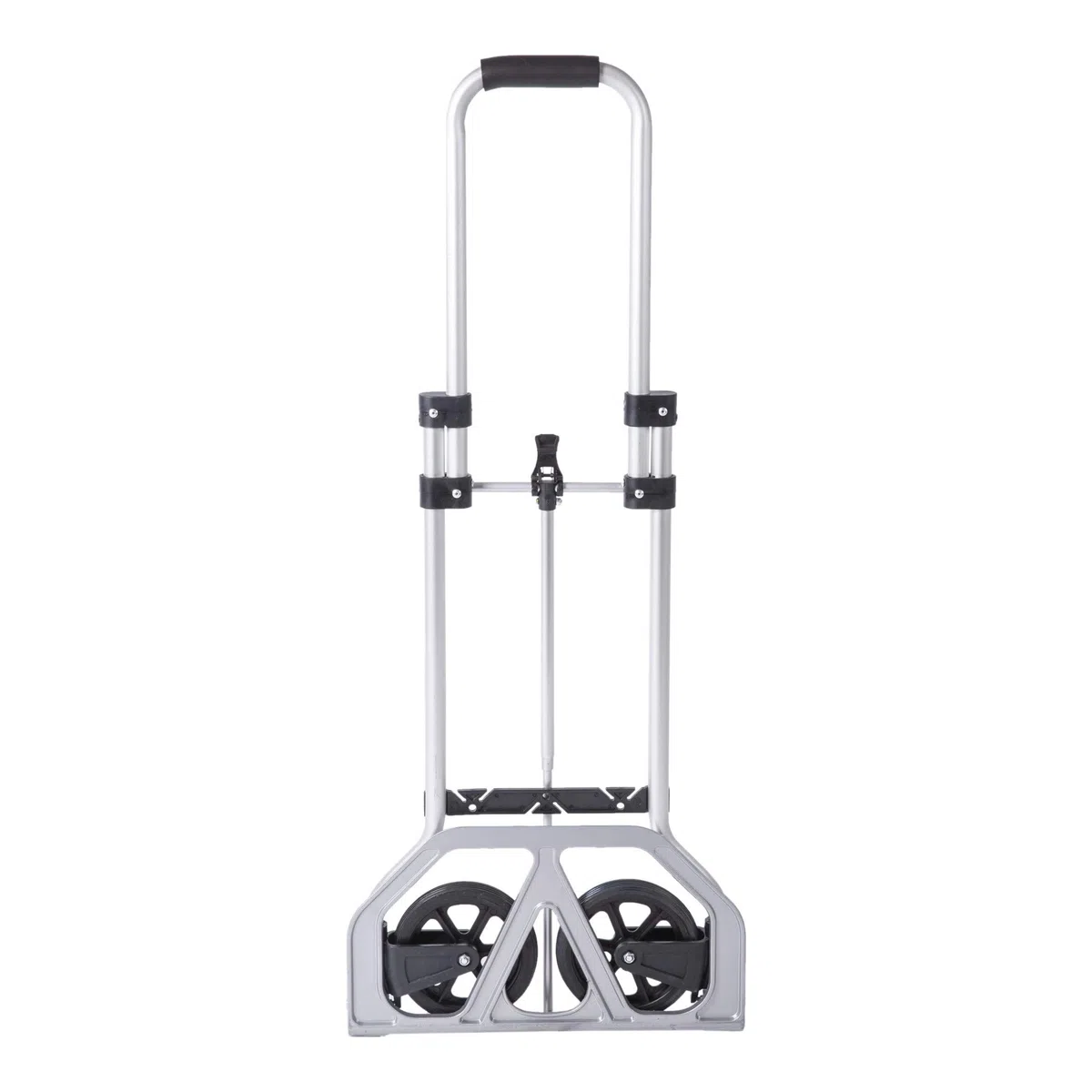 STIER Sackkarre Basic, klappbares Modell, Tragfähigkeit bis 45 kg, aus Aluminium, ideal für Transportaufgaben, mit Vollgummi-Bereifung, leicht und handlich