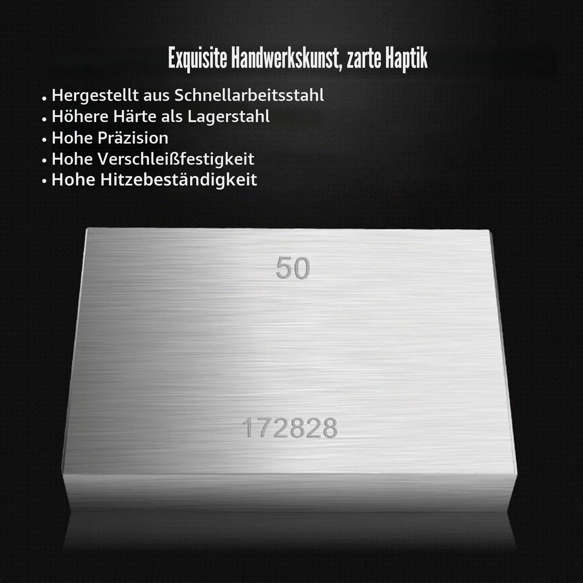 32-teiliges metrisches Messblock-Set, 1,005 - 50 mm, Stahl, Drehmaschinenlehre, Grad 0, Schlupf-Inspektionsblöcke, Messschieber-Werkzeug-Set