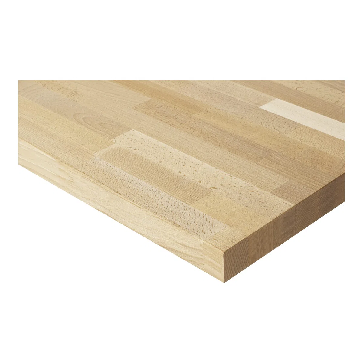 STIER Höhenverstellbare Werkbank Premium, 150x70x84-104 cm, aus pulverbeschichtetem Stahl und Buche, flexibel und ergonomisch, ideal für anpassbare Arbeitsplatzgestaltung in Werkstätten