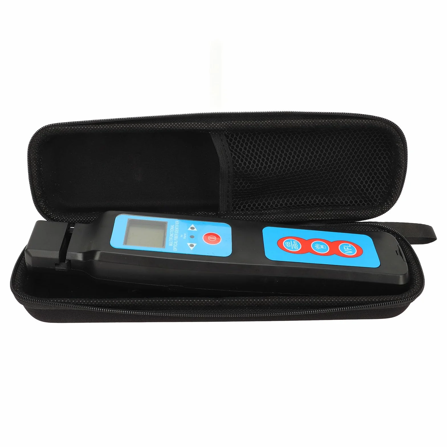 Glasfaser-Identifikator, Glasfaser-Tester, 800–1700 Nm VFL-Rotlichtquelle, 10 Km Reichweite, 270 Hz, 1 KHz, 2 KHz, Optisches Faser-Leistungsmessgerät