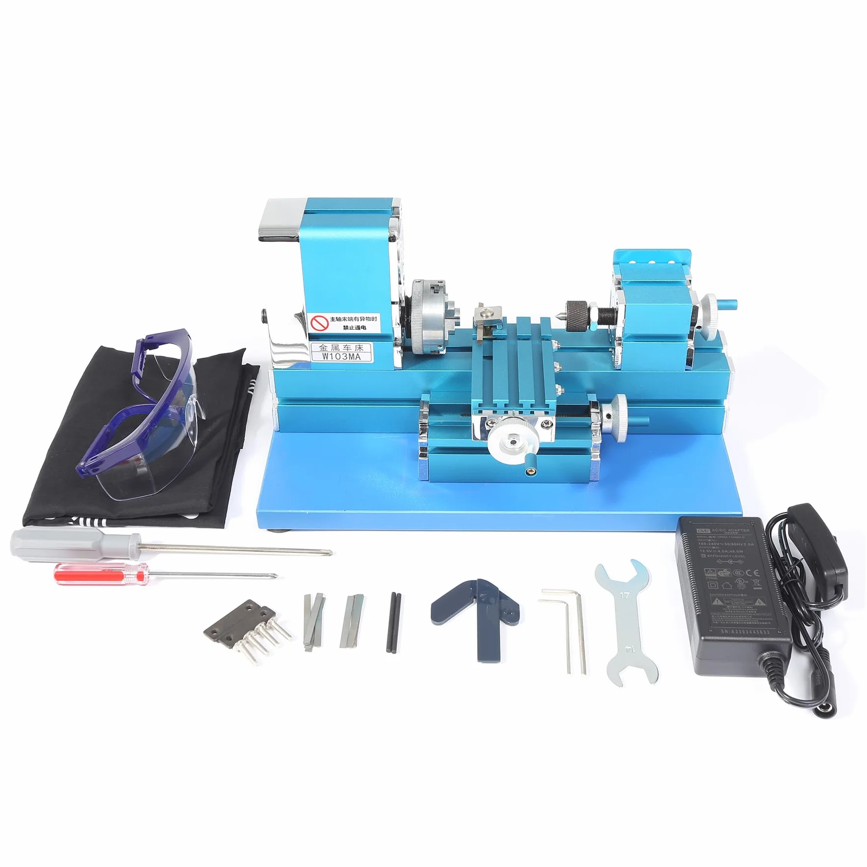 Motorisierte Mini-Drehmaschine, 36 W, DIY-Werkzeug, Metall, Holzbearbeitung, Hobby, Modellbau für Schule, allgemeine technische Räume, Wissenschaft und Technologie, Aktivitätsraumausrüstung