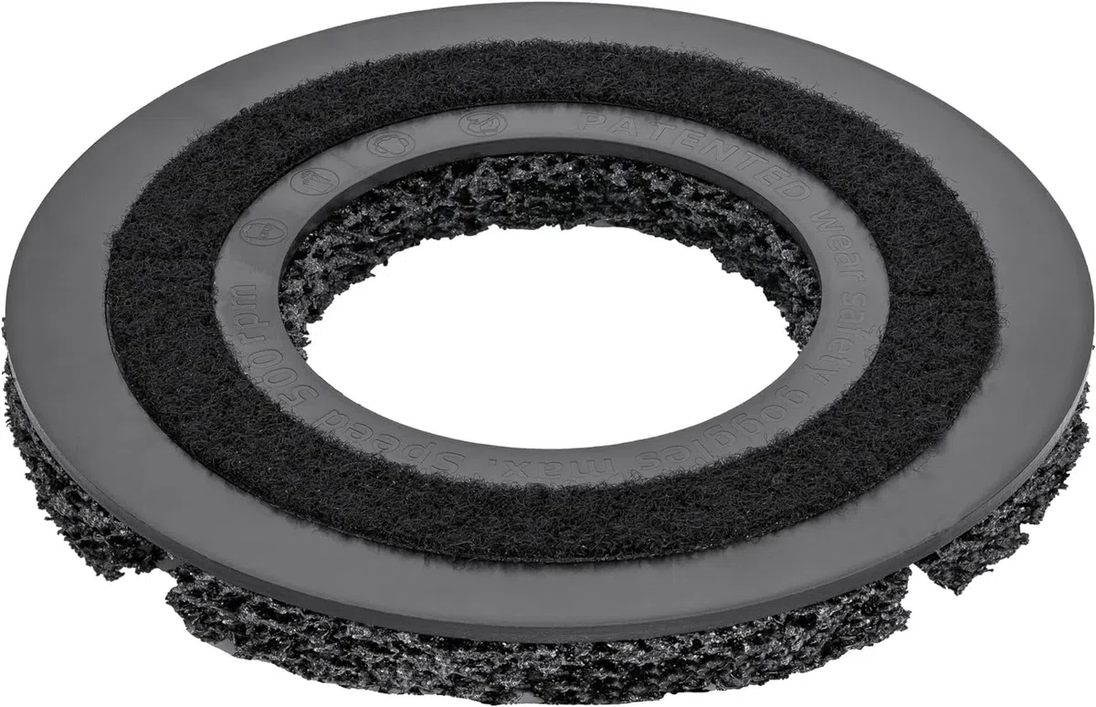HAZET Ersatz-Schleifscheiben für Radnaben-Schleifer 4960R-0160/3 I 3-teiliges Set I 160 mm I Schnelle Reinigung der Kontaktfläche an Radnaben und Bremsscheiben