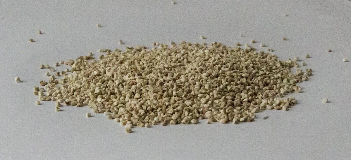 Maisspindelgranulat für Besteckpoliermaschine | Effektive Trocknung, gründliche Entfettung, für perfekte Hochglanz-Ergebnisse, optimale Materialschonung, einfach anzuwenden