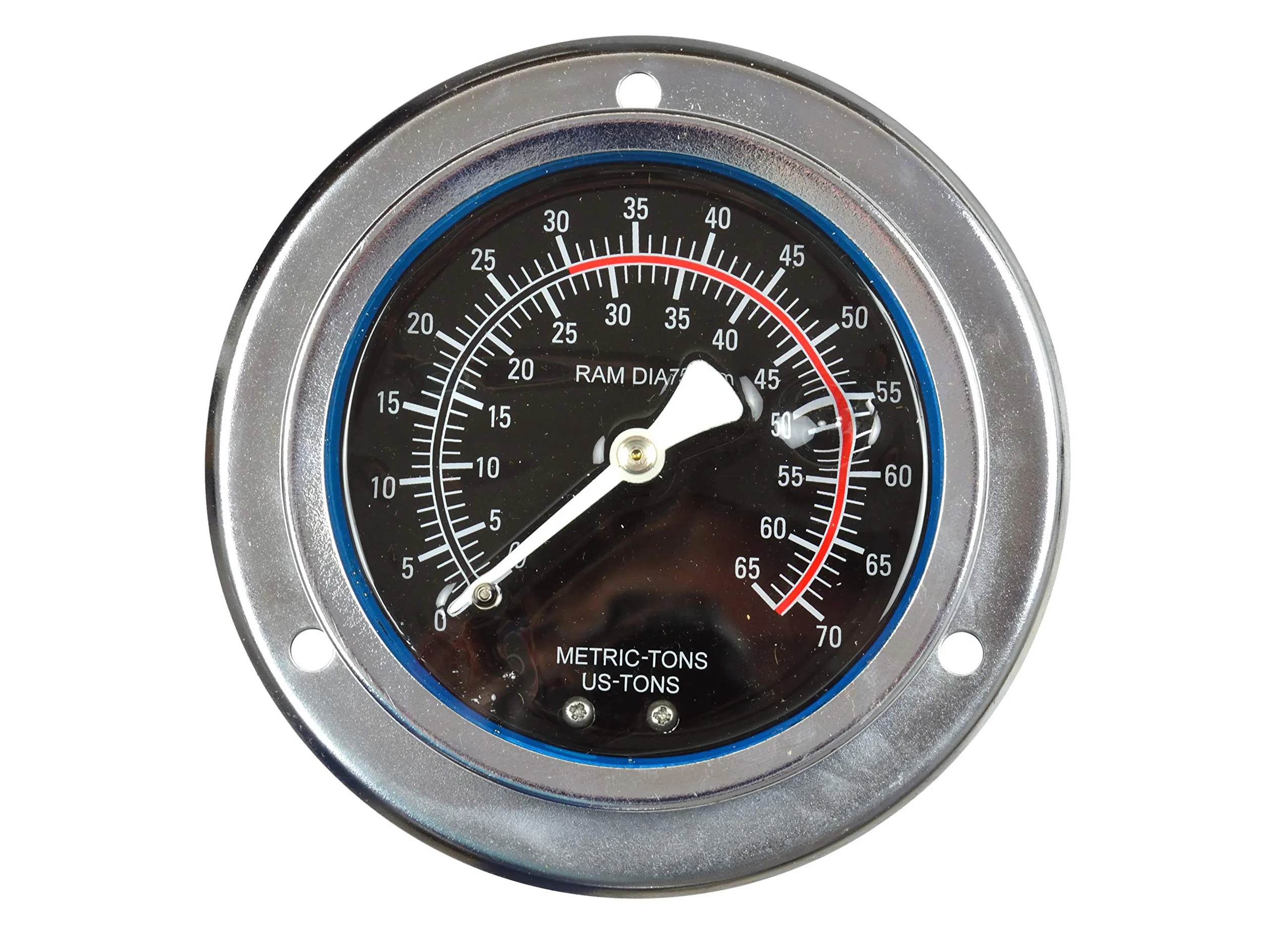 BSD 30 Tonnen Hydraulische Werkstattpresse - Hydraulikzylinder, Doppletwirkend Hydraulikpumpe, Manometer, Schlauch