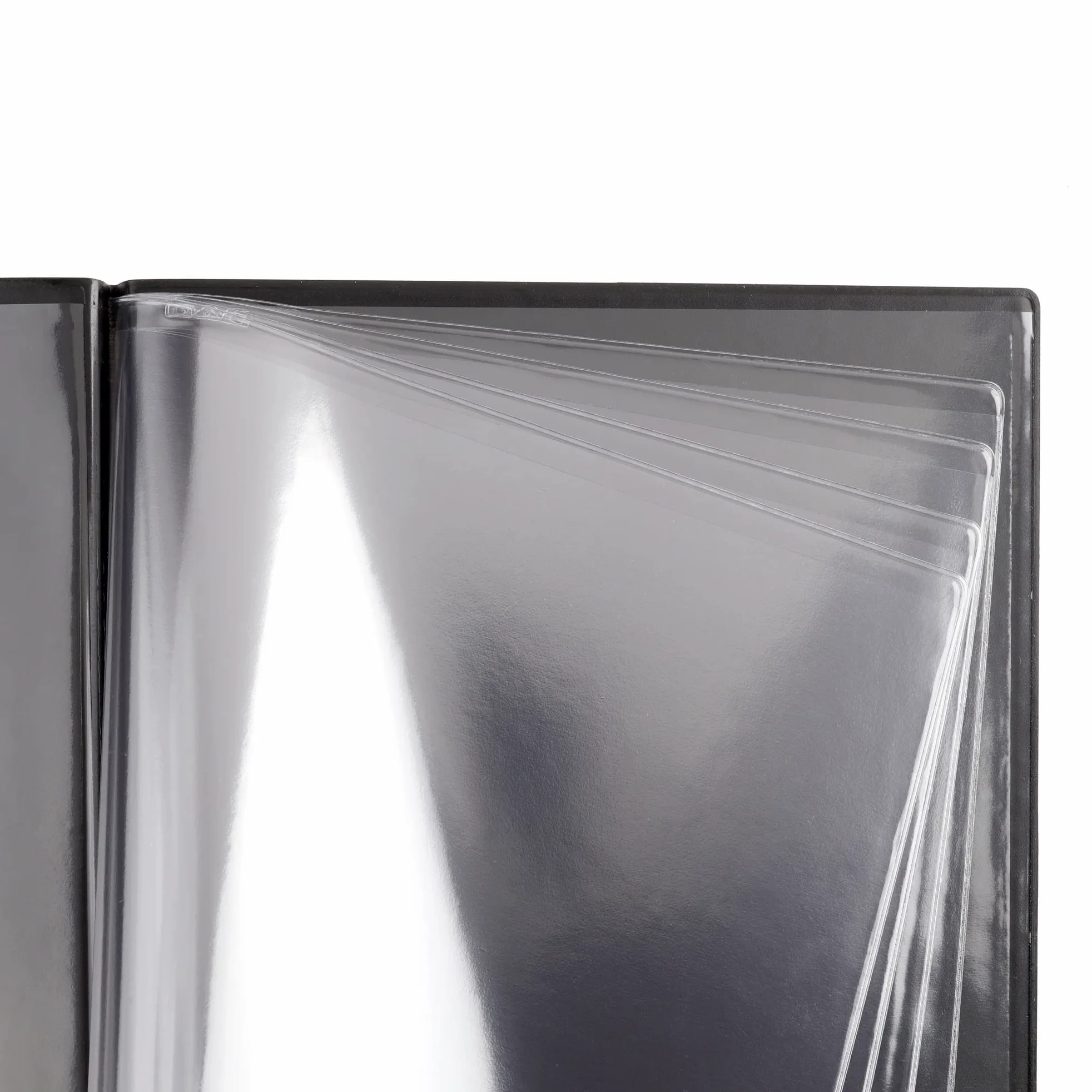 DAG STYLE Line Risto, Menü, speisekarten Restaurantbox 10 Stück, Format A4, PVC, Made in Italy, Plastiktüten, Schwarz