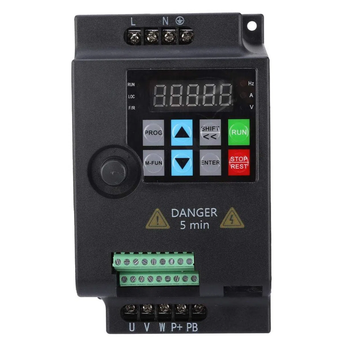 2.2kW VFD Frequenzumrichter AC Einphasiger 220V Eingang Dreiphasiger 220V-Ausgang Wechselrichter
