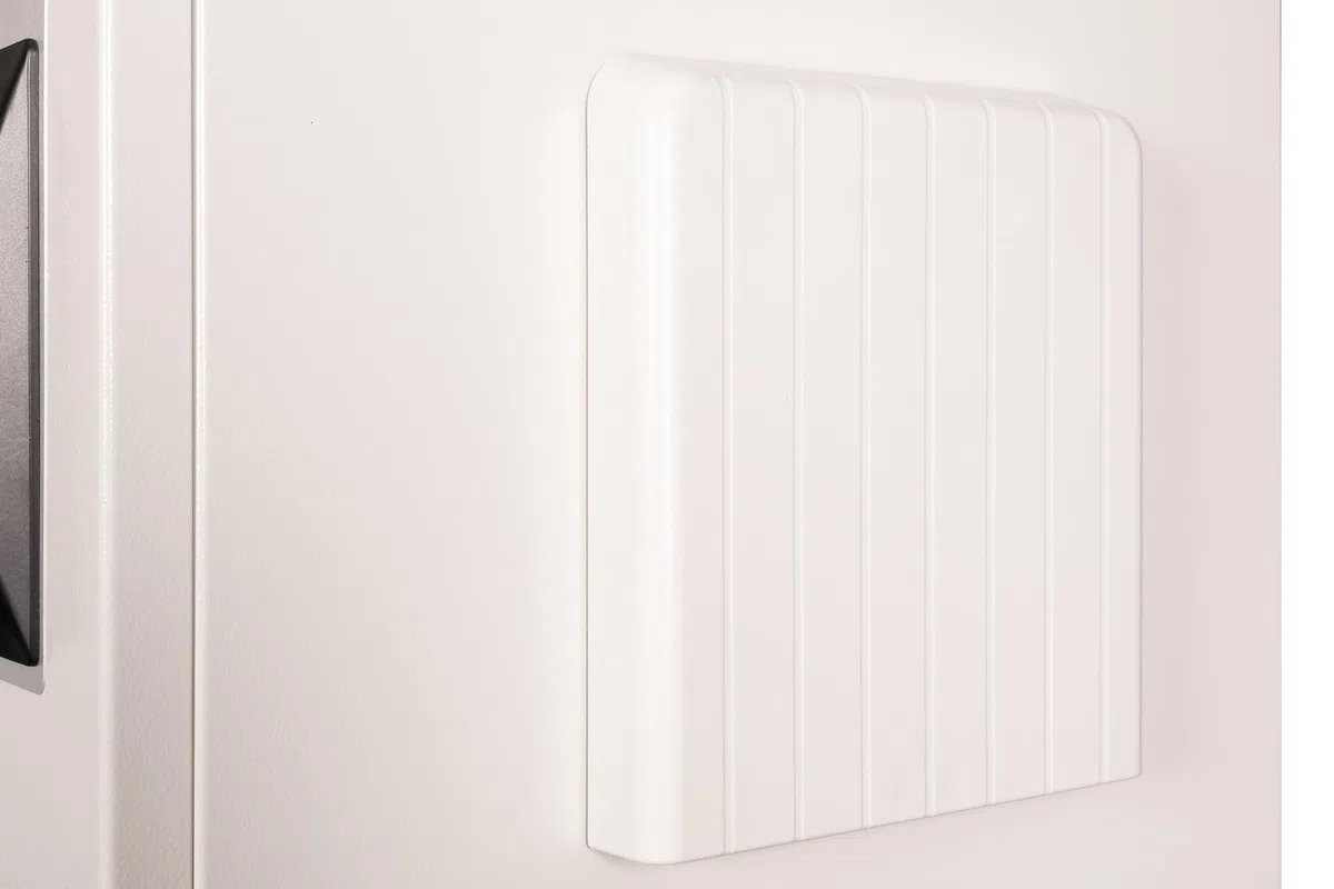 DIGITUS Outdoor Netzwerkschrank – 19 Zoll 7HE – 450 mm Tiefe | 342 mm Nutztiefe – Traglast 100kg – Schutzklasse IP55 – Abschließbar – Grau