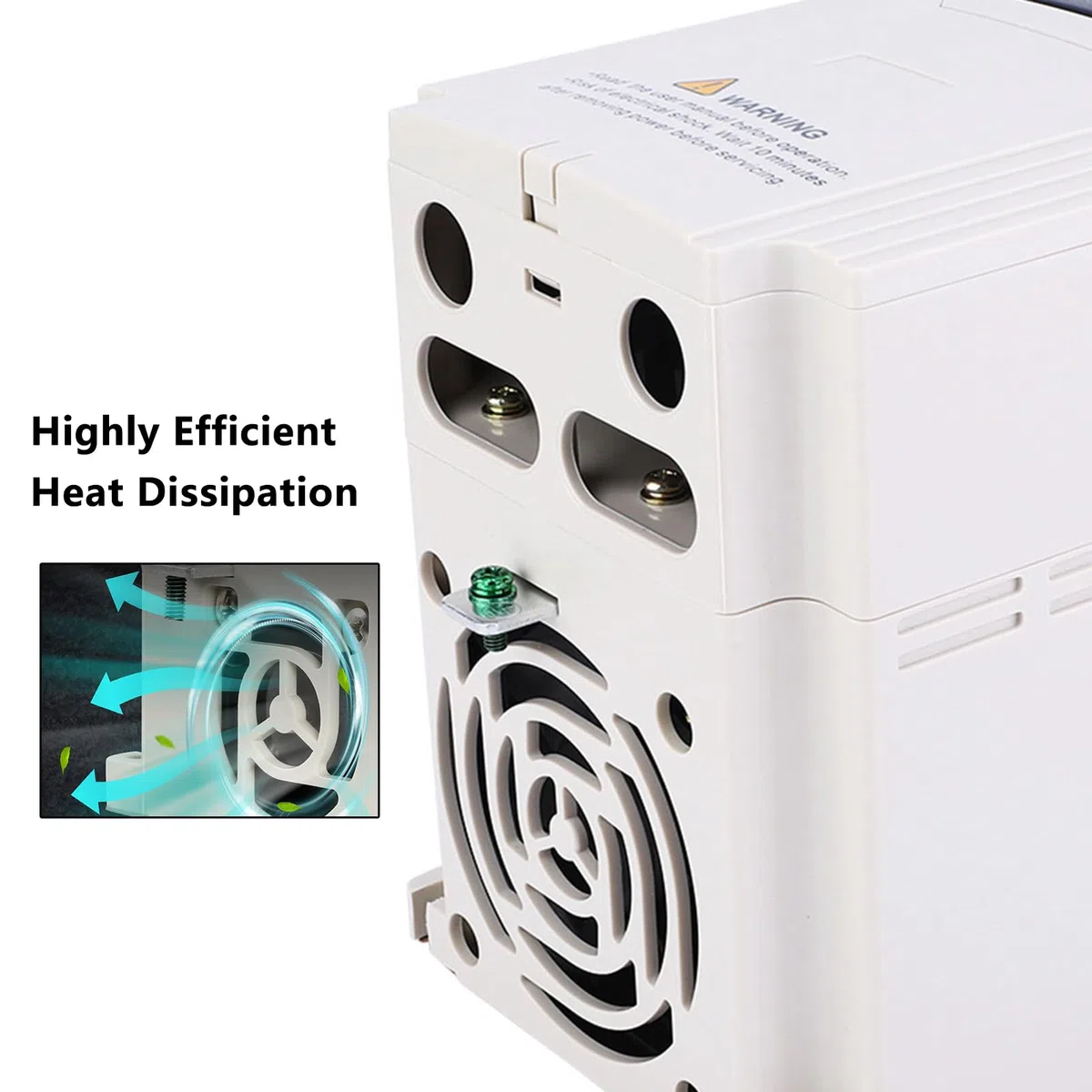 Frequenzumrichter mit 380V, 5,5kW Dreiphasige Motoren Dreiphasiger Eingang 380V Antriebe mit Variabler Geschwindigkeit Wechselrichter VFD Motordrehzahlregler