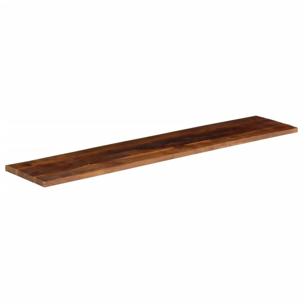 vidaXL Tischplatte, Holzplatte Rechteckig, Massivholzplatte für Tisch Esstisch Couchtisch, Ersatztischplatte, 160x20x2,5cm Altholz Massiv