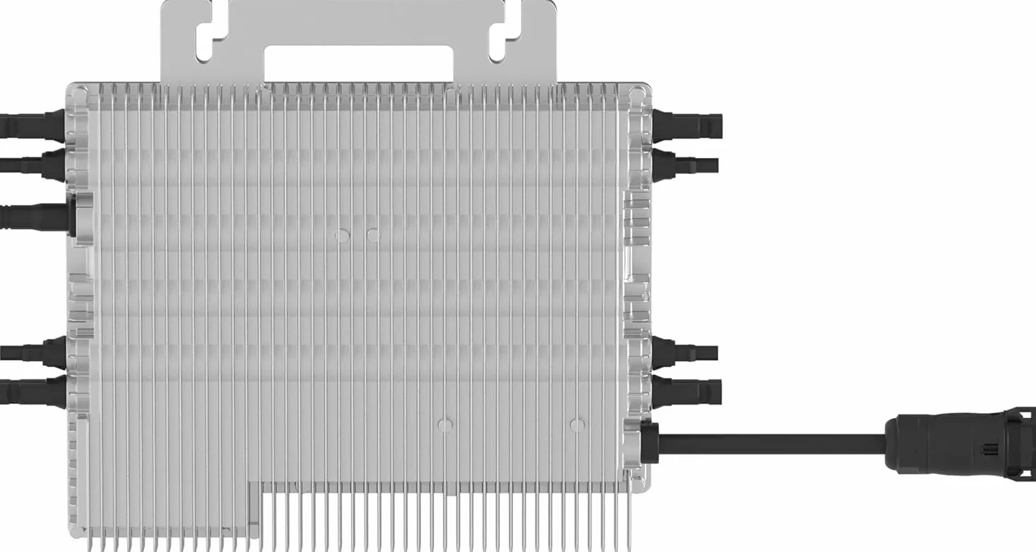Deye SUN-M200G4-EU-Q0 2000W Mikro Wechselrichter 4 MPPT Wifi IP67 VDE-Konform neue Generation mit Ralais Solar PV mit 5 Meter Schukokabel für Balkonkraftwerke