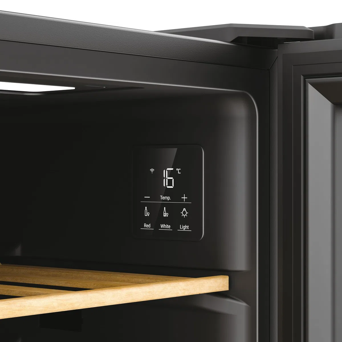 Candy CWC034 Weinkühlschrank für 34 Flaschen, Schwarz, Energieklasse G