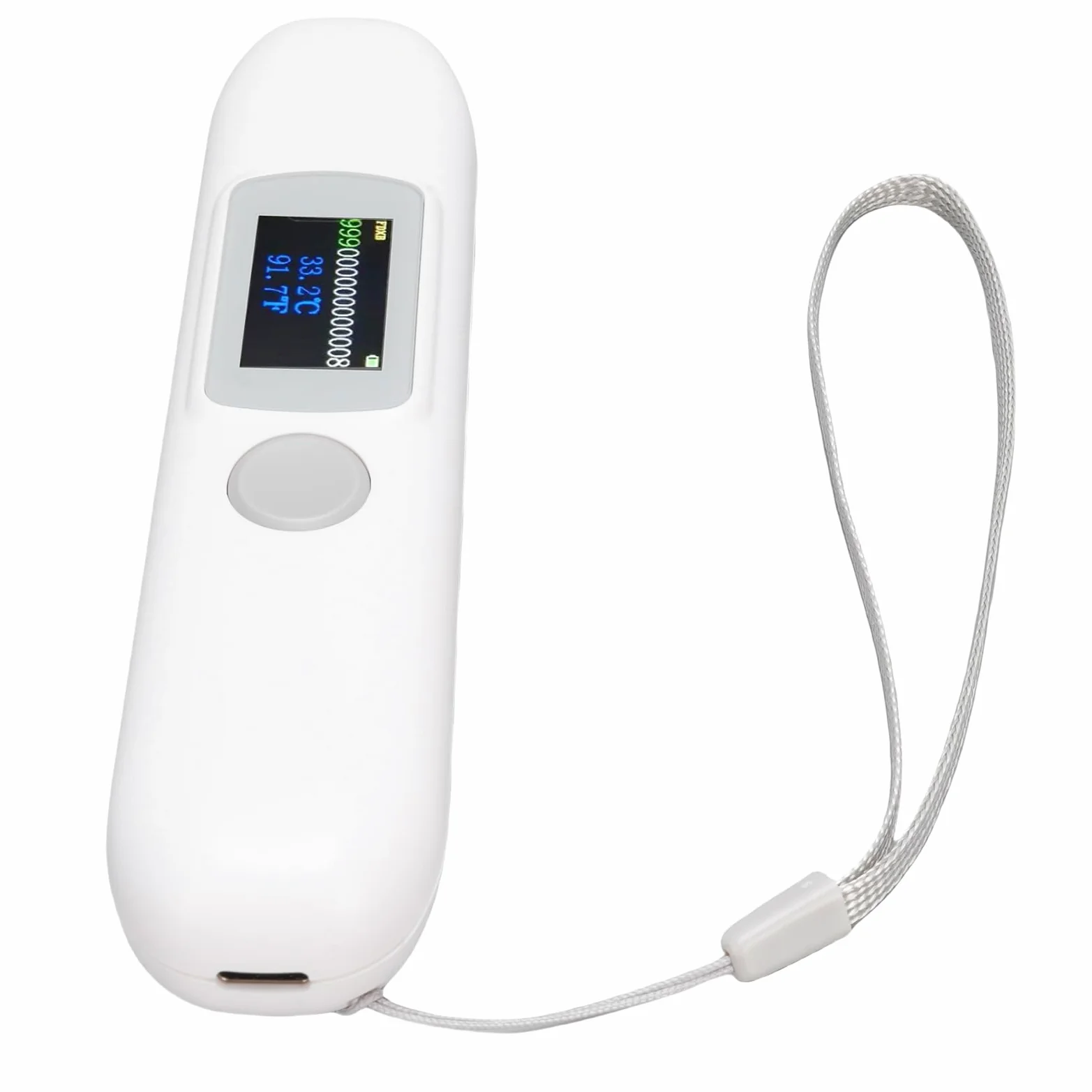 PET-Mikrochip-Scanner, Animal-Tag-Leser mit 1,14 "Farbbildschirm und Temperaturüberwachung, FDX-B für Haustiere kompatibel