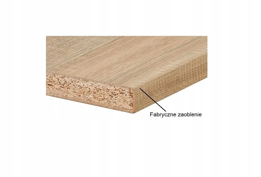 Küchenarbeitsplatte 60 cm - Robuste Arbeitsfläche aus hochwertigem Material - feuchtigkeitsbeständig - abgerundete Kanten - langlebig - Arbeitsplatte Light Porterhouse K091FP