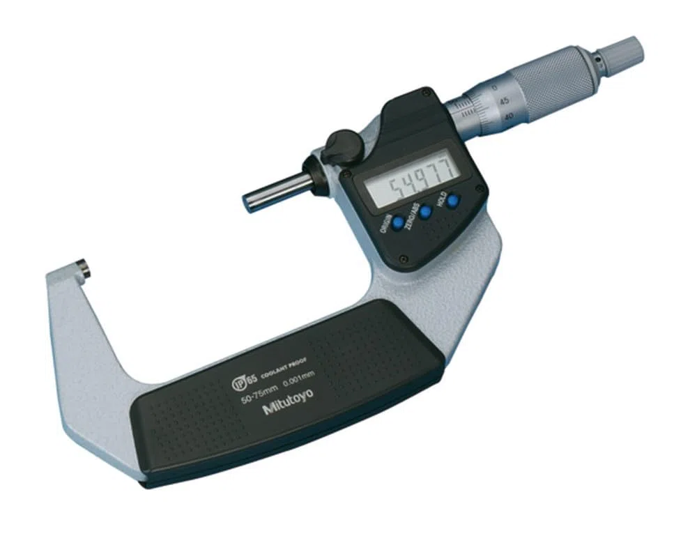 Mitutoyo 293-242-30 Digimatic Bügelmessschraube | 0,001 mm, Datenausgang, IP65