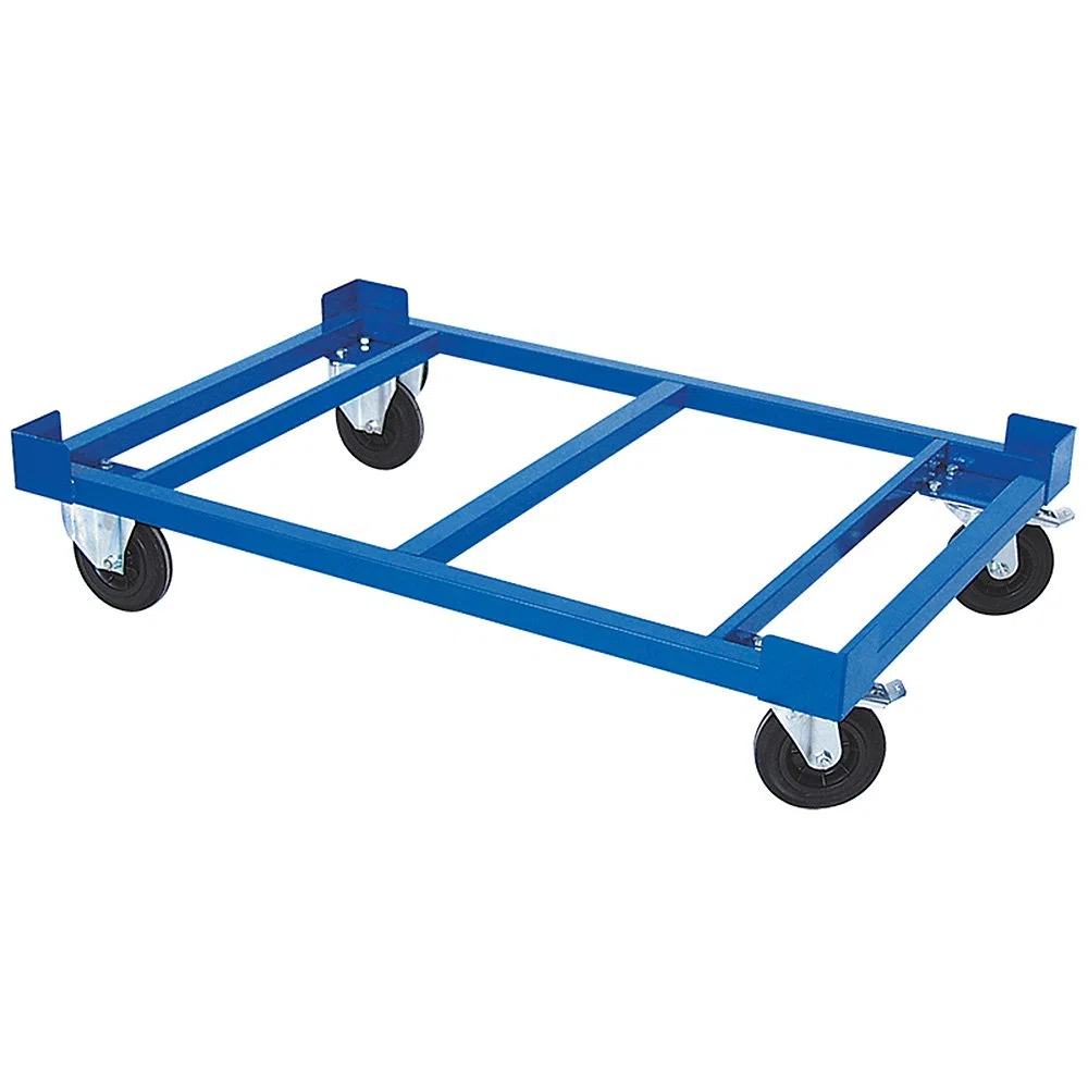 BRB Palettenroller/Paletten-Fahrgestell, LxBxH 1220x820x275 mm, Tragkraft 500 kg
