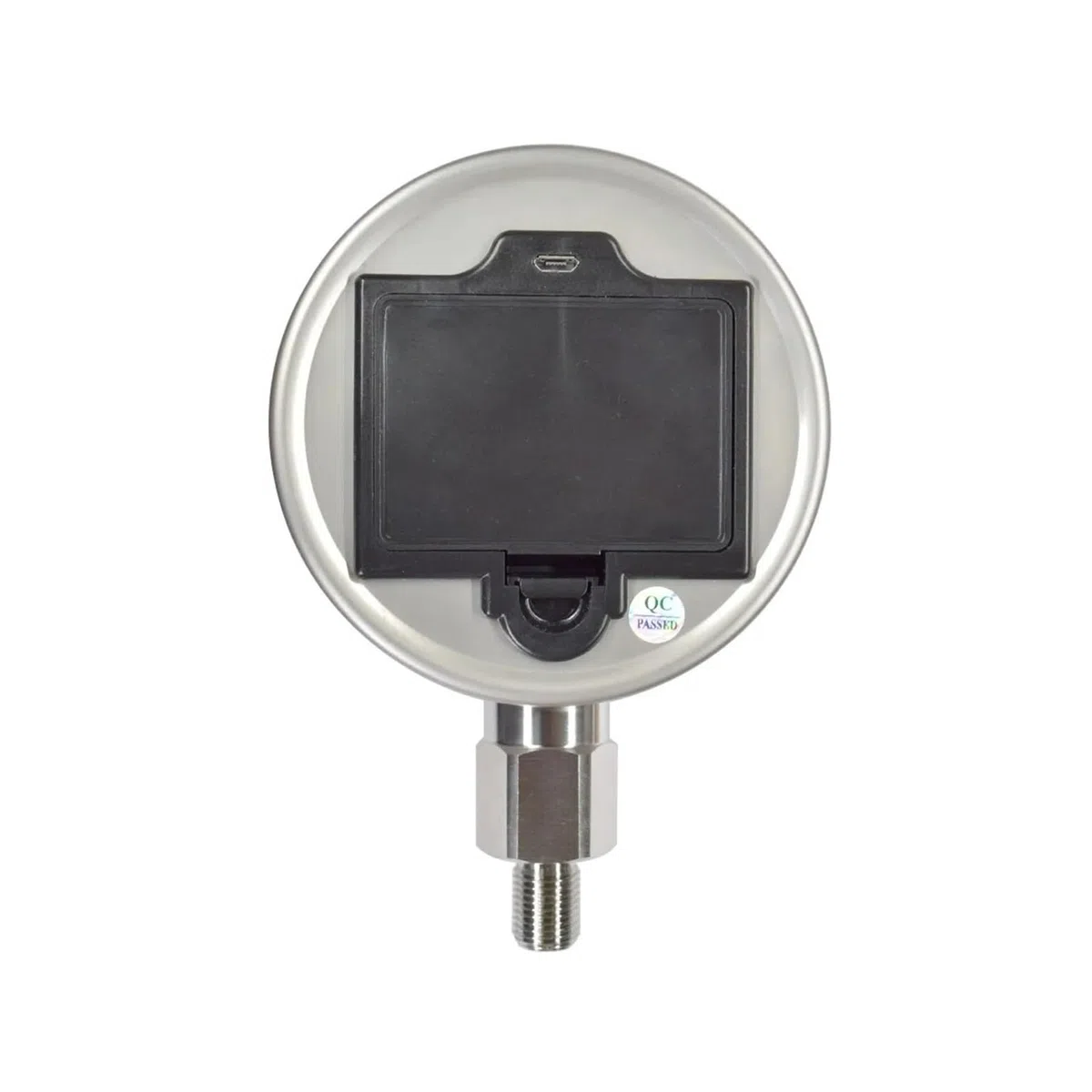 Digitales hydraulisches Manometer, 105 mm, Edelstahl-Manometer, Öl-Wasser-Messgenauigkeit 0,4(-100KPa-0)