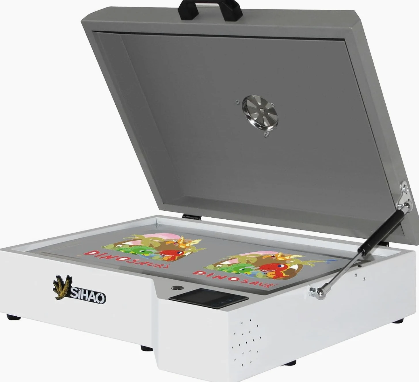 DTF Trockenofen, DTF Drucker Doppelheizung, 0-300°C Temperaturregelung und Zeitfunktion, A3+/A3/A4/A5 DTF Ofentrockner, für den T-Shirt-Hut-Transferdruck
