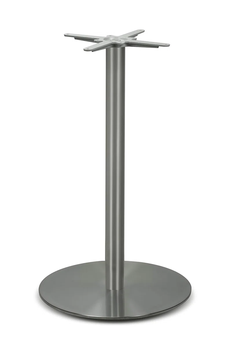 Stehtischgestell Tischbein Edelstahl | Premium | PD7586inox/110 | INOX | Stehtisch | Höhe 108 cm | 26 kg | max. Tischplattengröße Ø 90 cm
