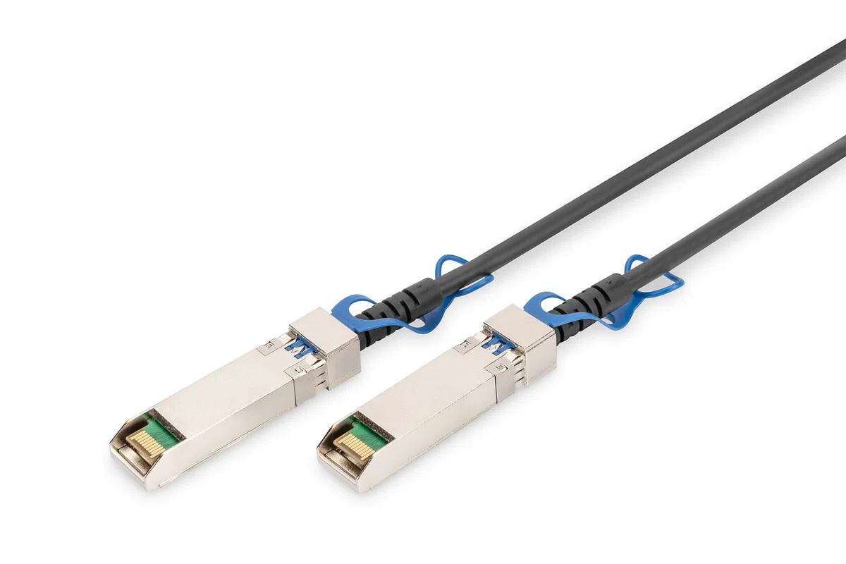DIGITUS SFP28 25G 5m DAC Kabel bis M 5 m abgeschirmtes Twinaxial SFF-8432 passiv