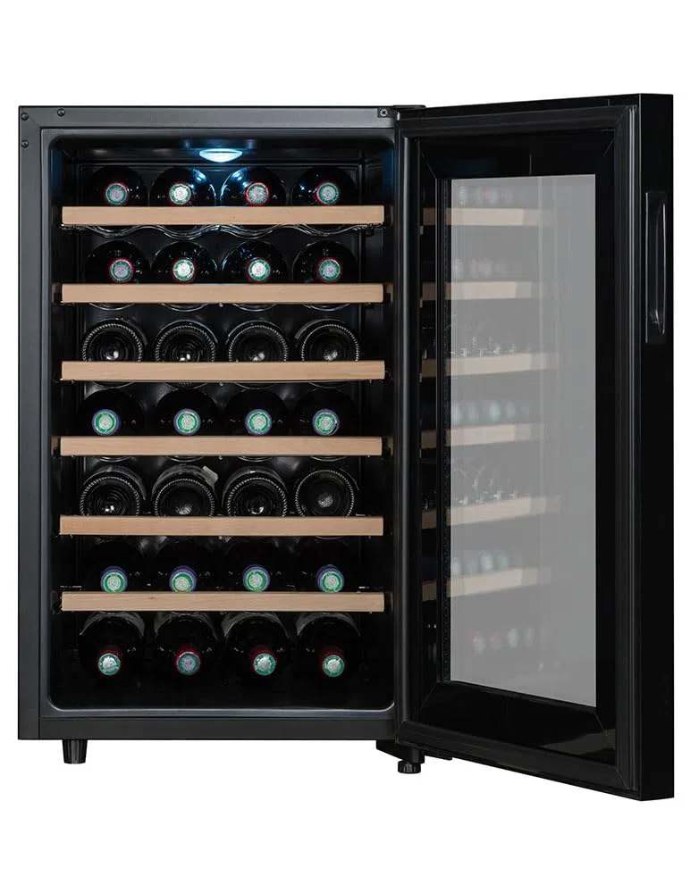 La Sommeliere - Ultra-leiser Hybrid-Weinkühlschrank LS28SILENCE 28 Flaschen