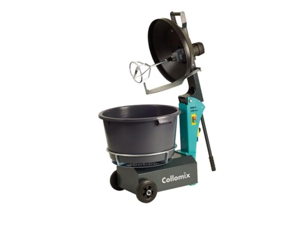 Collomix-Rotationsmischer AOX-S, 1,1kW, 51kg, Mörtel, Putz, Fliesenkleber, Spachtelmasse
