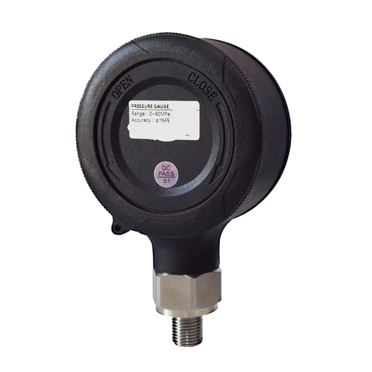 Industrielles hydraulisches Manometer, Genauigkeit 1% FS, 80 mm digitales Manometer for Wasser, Luft(0-1.6Mpa)